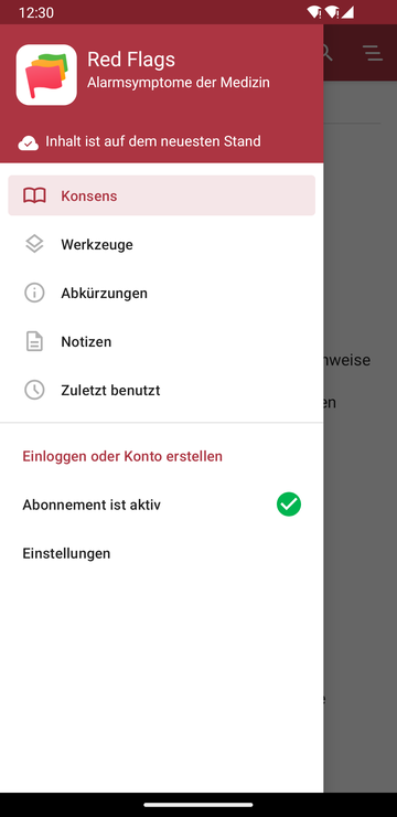 Digital screenshot on Android