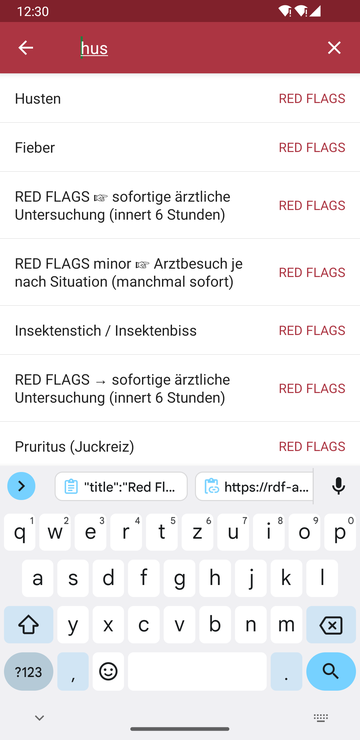 Forschung screenshot on Android